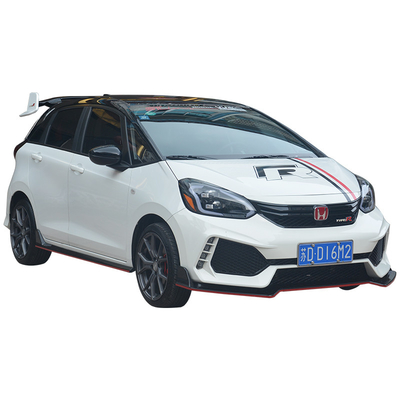 Equipo 2018-2021 de Front Bumper Lips Guard Body de la fibra de carbono de Honda Fit 3Pcs