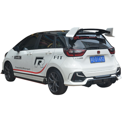 Carrocería Kit For Honda Fit GK5 2014 2020 de Front Bumper Side Skirts Grille del coche